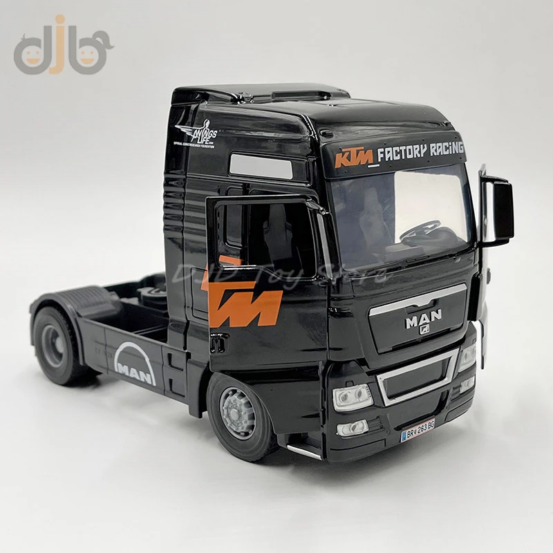 1:32 Diecast Metal Truck Model Toys Joy City Man TGX Tractor Vehicle For Collection