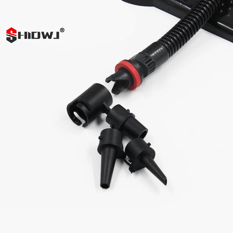1Set Paddle Inflatable Boat Adapter Sup Pump Nozzles Air Kite Valve Adapter Standard Schrader Paddleboard Nozzle Pump Converter