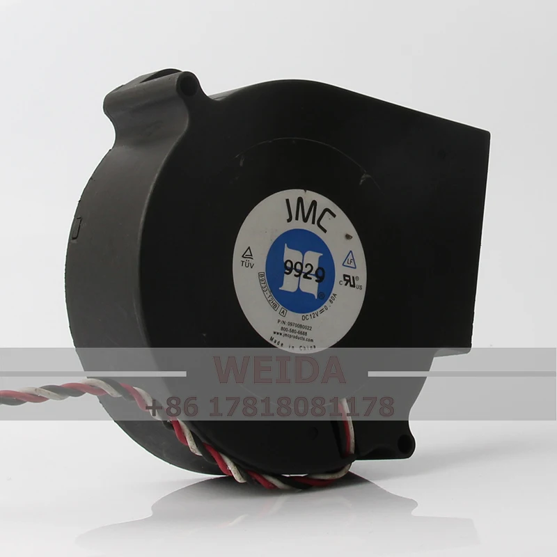 Test Ok Voor Jmc B9733-12HB 12V 0.8a 9Cm 95*72*33Mm 3-Wire Server Cpu Turbo Centrifugale Ventilator Blower