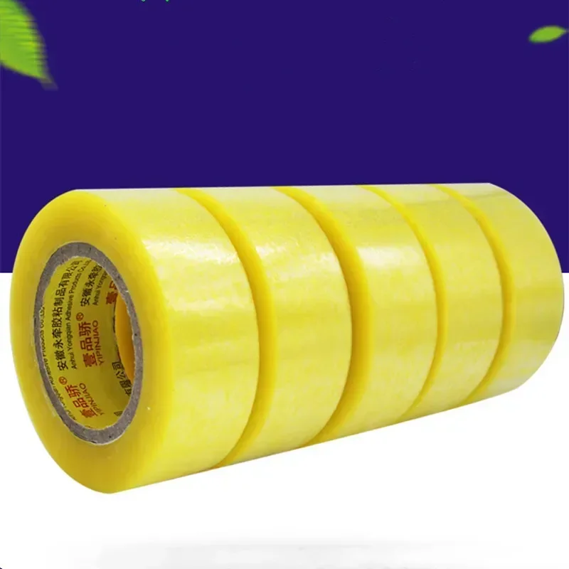 The Transparent Tape Is 4.2cm Wide and 3.0cm Thick.  Used for Packing and Sealing Adhesive Tape. Super Sticky Large Roll Tape