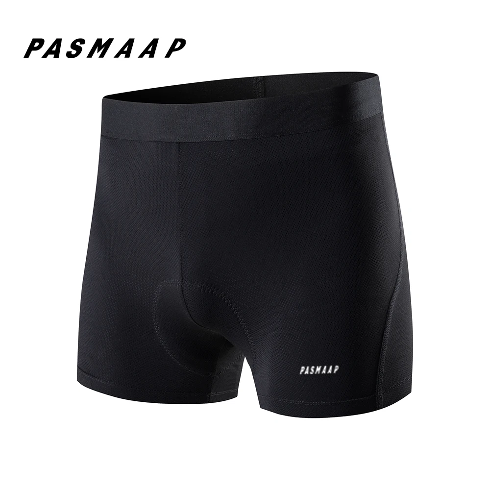 

PASMAAP Men's Bicycle Panties MTB Cycling Shorts Breathable Mesh Underwear Sponge High-Dense Breathable Cushion