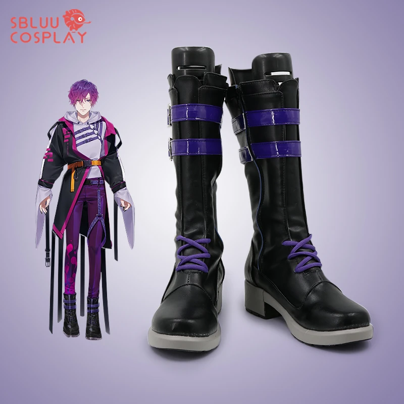 

SBluuCosplay Vtuber Hololive Uki Violeta Cosplay Shoes Custom Made Boots