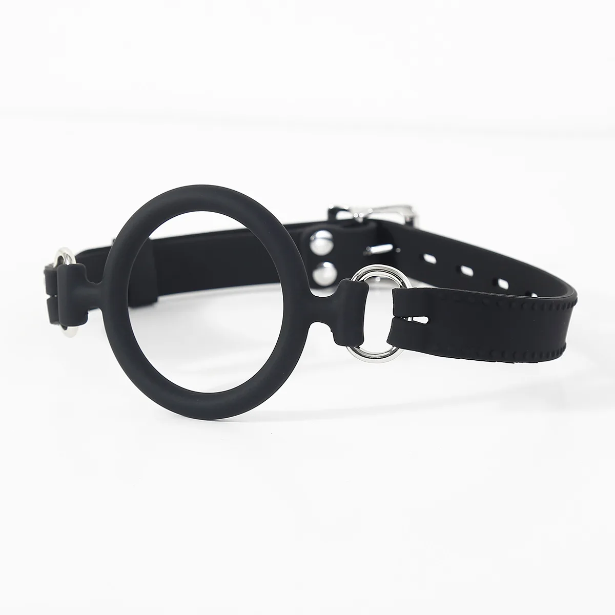 2 Size Silicone Open Mouth Ring Gag Breathable O-Ring Oral Gags BDSM Bondage Restraints Adult Slave Roleplay Sex Toy For Couples