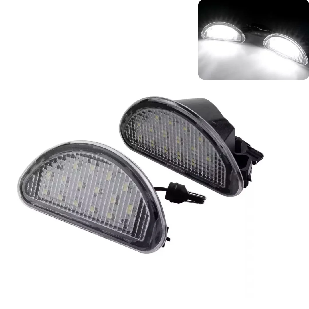 

2 шт. 15 SMD белые светодиодные лампы освещения номерного знака 12 В подходят для Toyota Aygo MK I 2005- 20142014 OEM # : 81270-0H010