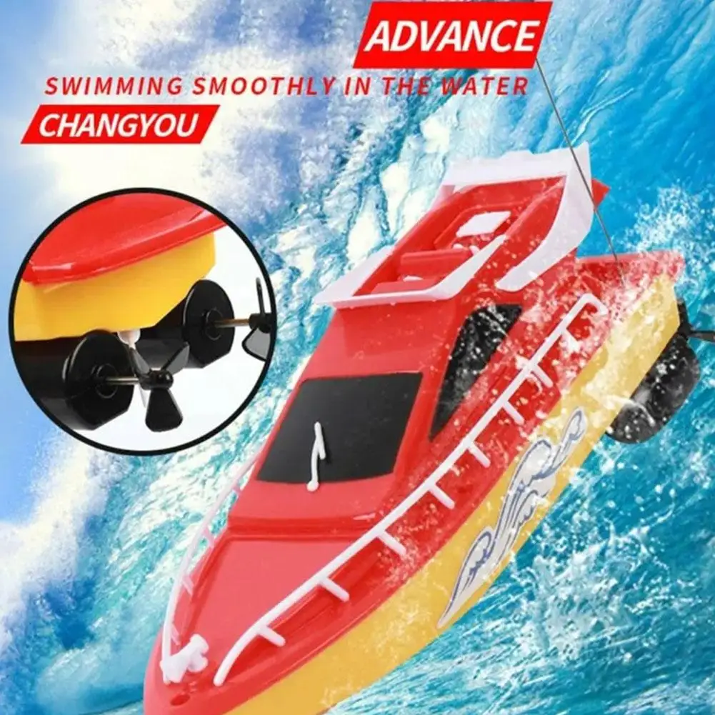 Remote Control Boats Can Be Launched To Simulate High-Speed Speedboats Electric Steamboats Children Boys Racer RC Boats