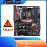 ASUS ROG Maximus X Hero LGA1151 (Intel 8th Gen) DDR4 DP HDMI M.2 Z370 ATX Gaming Motherboard with onboard 802.11ac WiFi, Gigabit