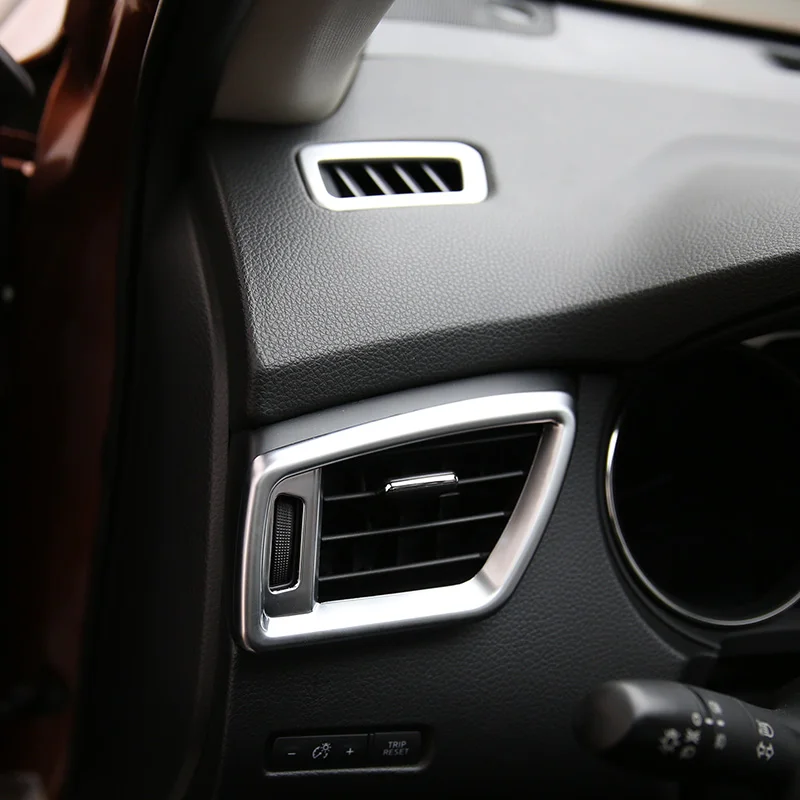 For Nissan Qashqai J11 2014-2018 ABS Matte Both sides Left Right Center Middle Air AC Outlet Vent Cover Trim car Accessories