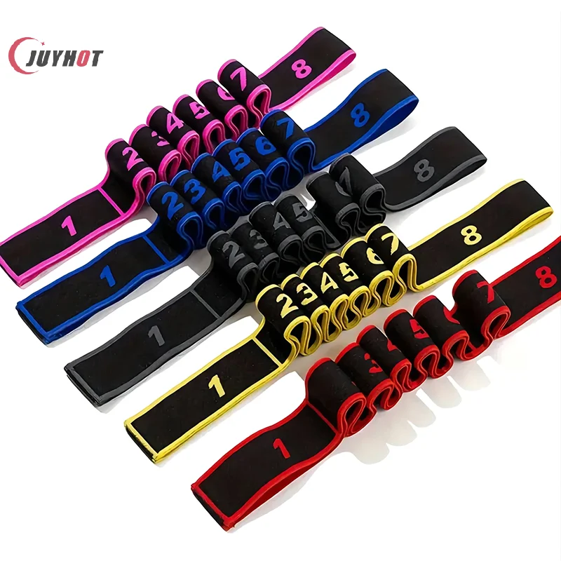 

8 Grids Children's Dance Elastic Band Yoga Strap For Stretching Resistance Belt Exercise Gymnastics Rubber Band For Training