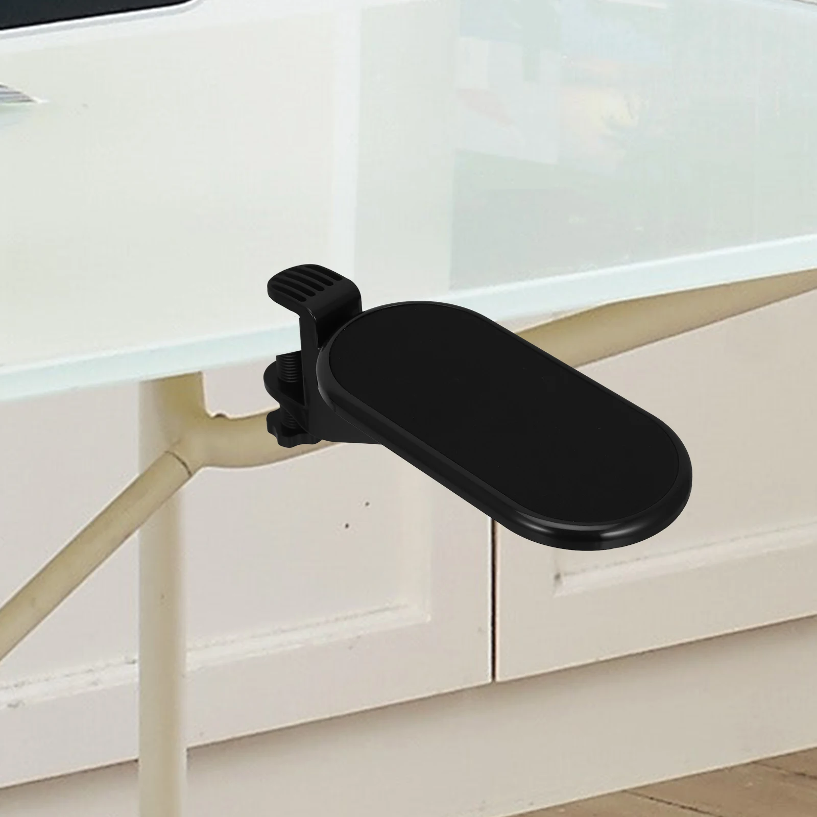 

Rotating Hand Mount Aluminum Eva Computer Arm Rest Desk Wrist Elbow Support Lightweight Portable Office Travel Business