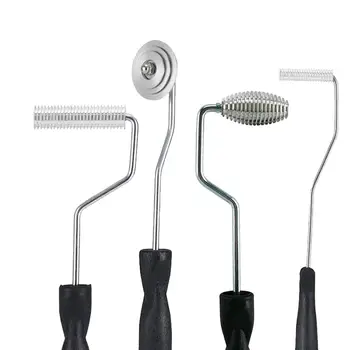 5-teiliges Glasfaser-Rollen-Set, Blasenpaddel-Werkzeug, Laminierwalzen-Set
