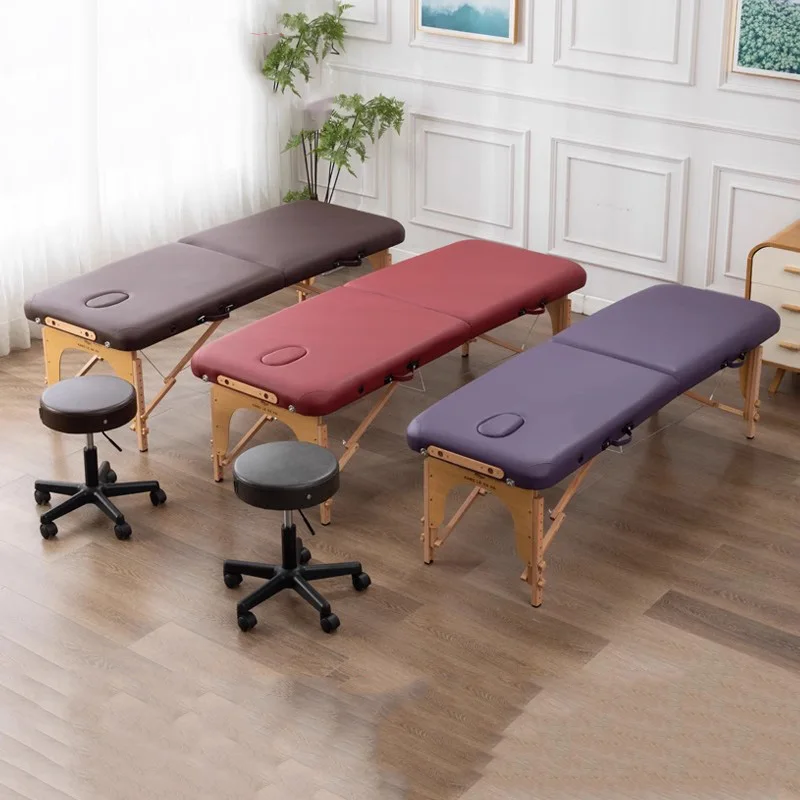 

Simple Design Massage Bed Luxury Cozy Classic European Massage Tables Trendy Beauty Camillas Para Lashista Salon Furniture