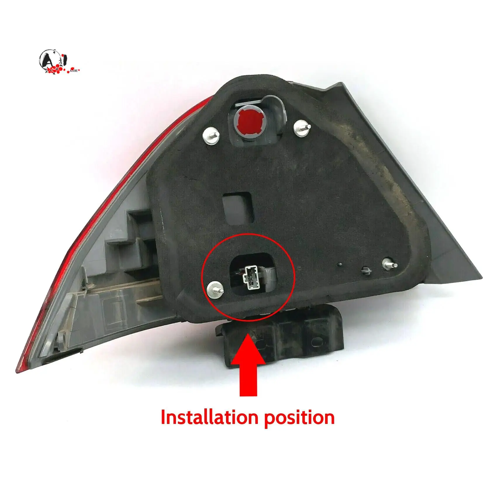 A10E-5Pcs 33515-S50-003 Car Brake Tail Lamp Rear Light Holder For Honda Accord Civic Odyssey T20W Taillight Socket Holder