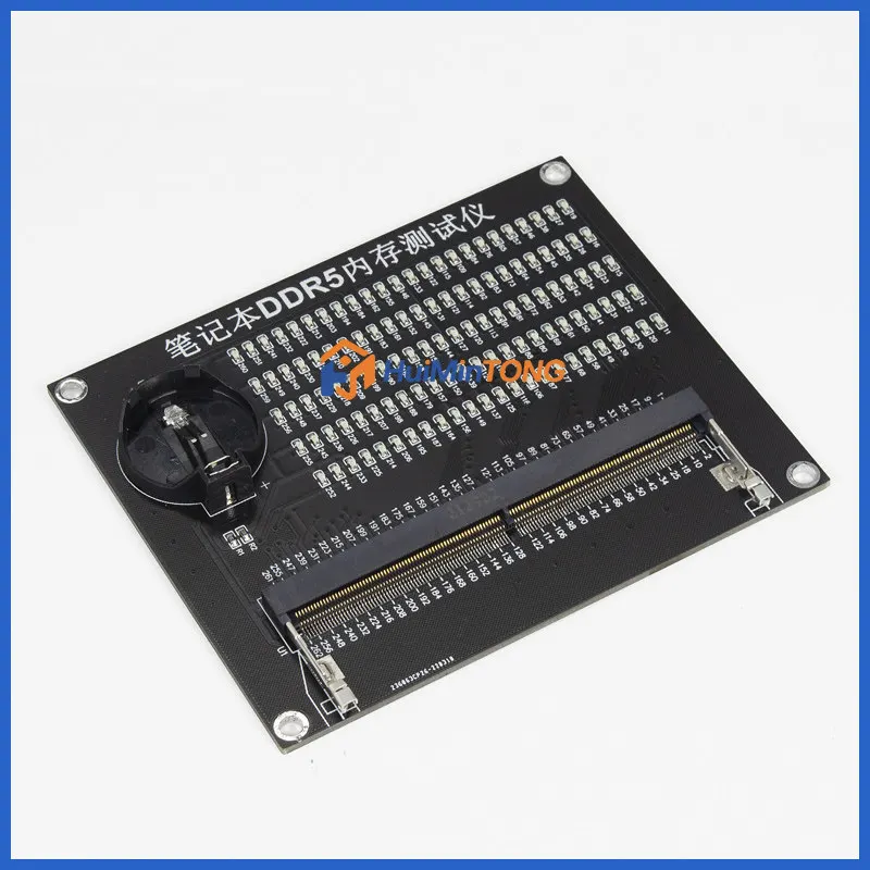 Notebook DDR5 RAM Tester LED Light Diagnostic Tool for Laptop DDR5 SO-DIMM Memory DDR5 RAM Repair Test Card with LED Indicator