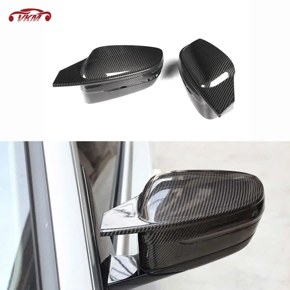 

For BMW 8 Series G14 G15 G16 2019-2022 Forged Carbon Fiber Side Rearview Mirror Cap Trim Covers Bodykit Car Styling