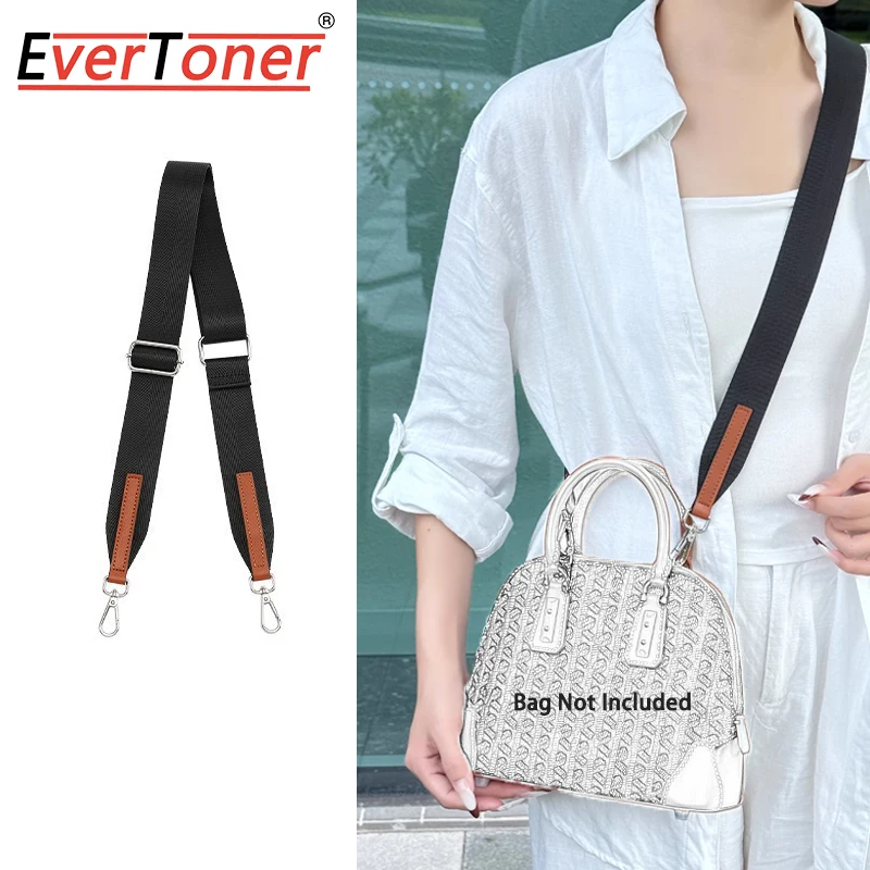 EverToner Canvas Shoulder Strap For G-Y Vendome Shell Bag Durable Crossbody Bag Belt Replacement Handbag Accessories