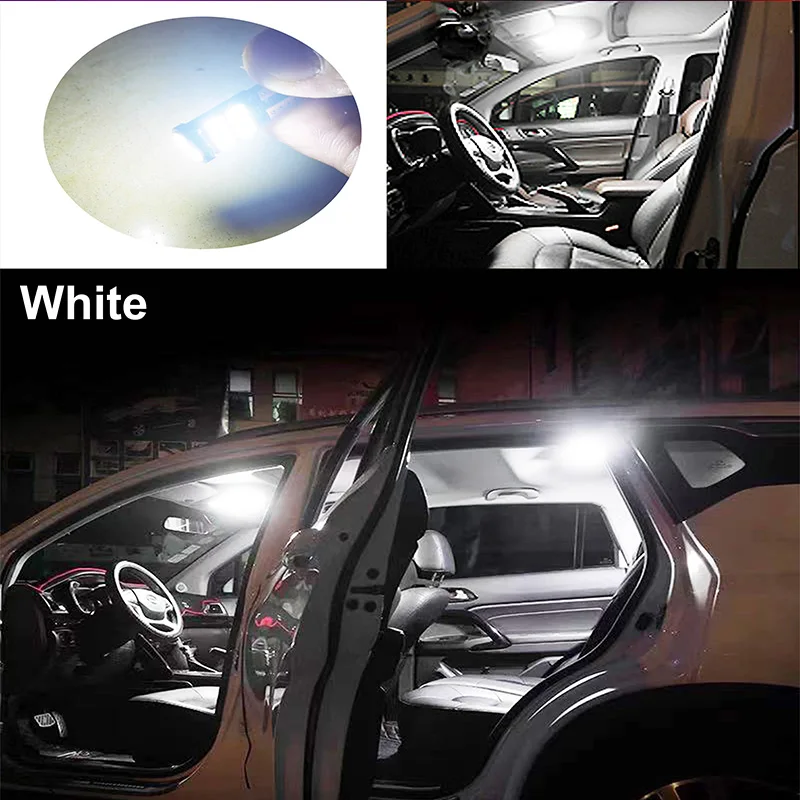 14Pcs Canbus LED Interior Map Light Kit For KIA Borrego Mohave 2008-2012 2013 2014 2015 2016 2017 2018 Car Lamp Accessories