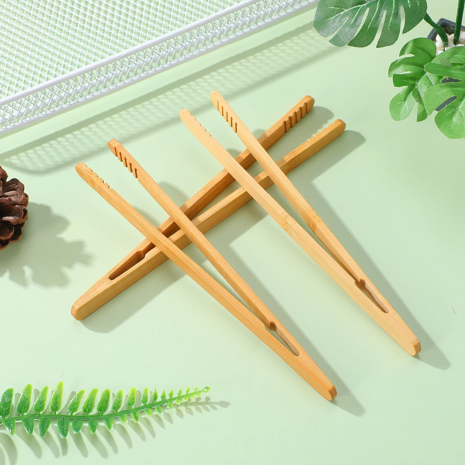 

3pcs Wooden Tweezer Wood Nipper For Kids Early Educational Learning Games Hand Eye Coordination Development Teaching Aids