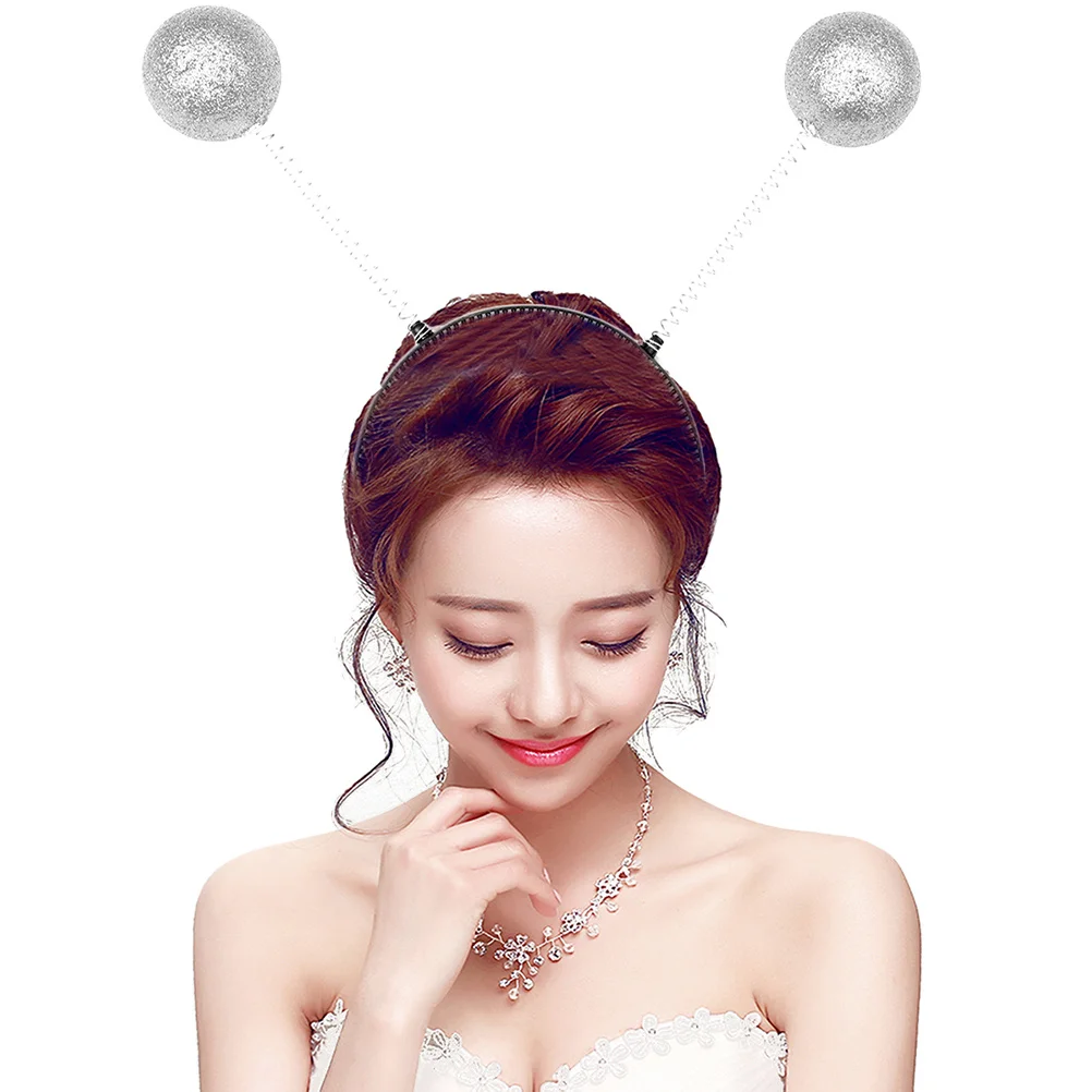 

5pcs Foam Ball Headband Cute Hair Hoops Decorative Headdress For Party Festival Lightweight Hair Accessories Ball Shape