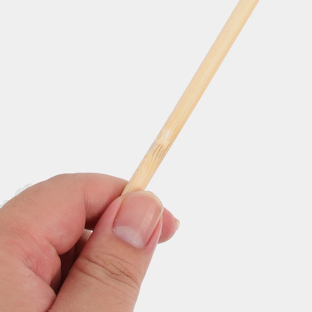 

40pcs Wooden Handles Traditional Poles Kids Lightweight Durable Festival Craft Kit Lantern Accessories Lantern Making Supplies