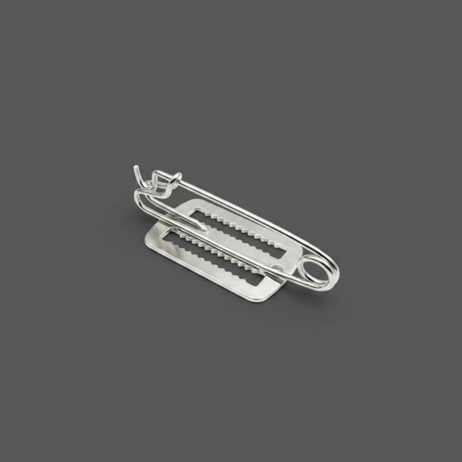 

Stainless Steel Safety Latch Fastener Diving Gear Buckle Weight Belt Holder Fastener Firm Hold for Spearfishermen