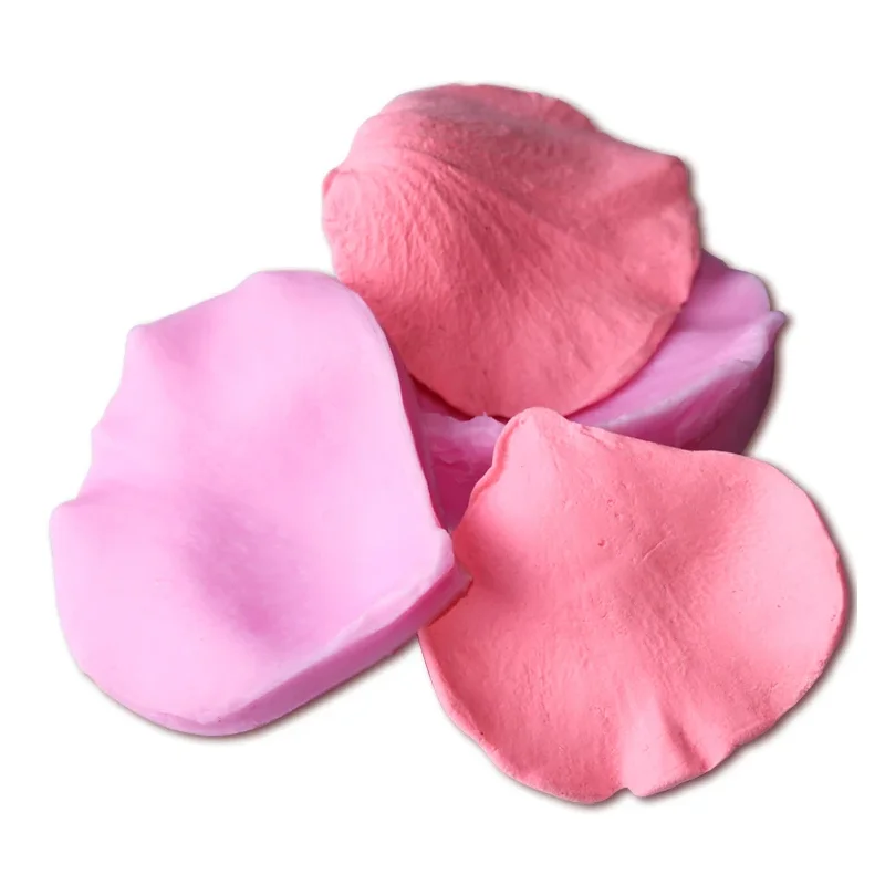 Rose petals veiner Sugar tool Meridians flower silicone cake mold simulation gum paste mould