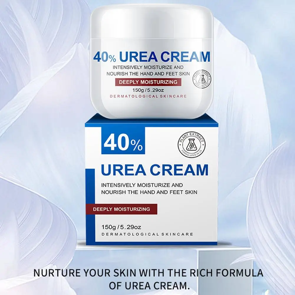 Crema Corporal con 40% de Urea, Crema Hidratante para Manos y Pies, Nutritiva, Anti-Resequedad, Repara las Grietas, Cuidado de la Piel, Restaura la Suavidad, 150g 2026