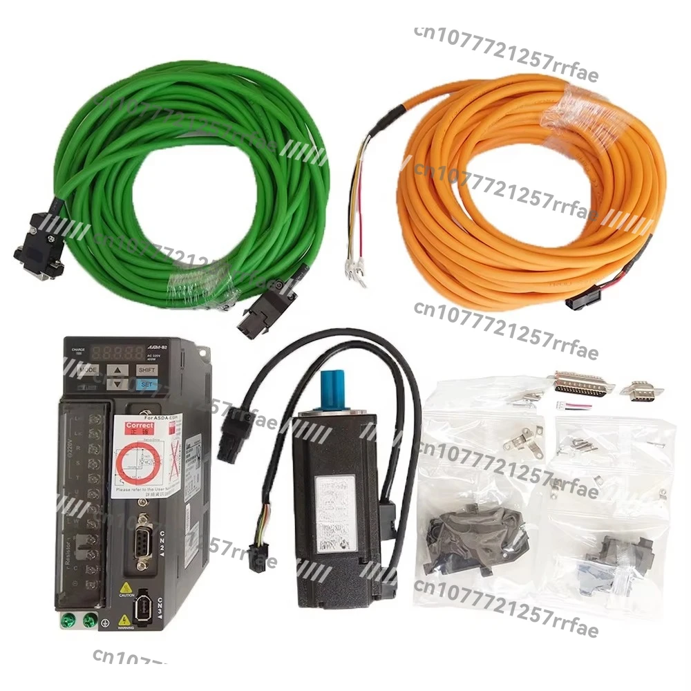

New Steel 400W AC Servo Motor Driver with 12m Cable for DELTA Systems