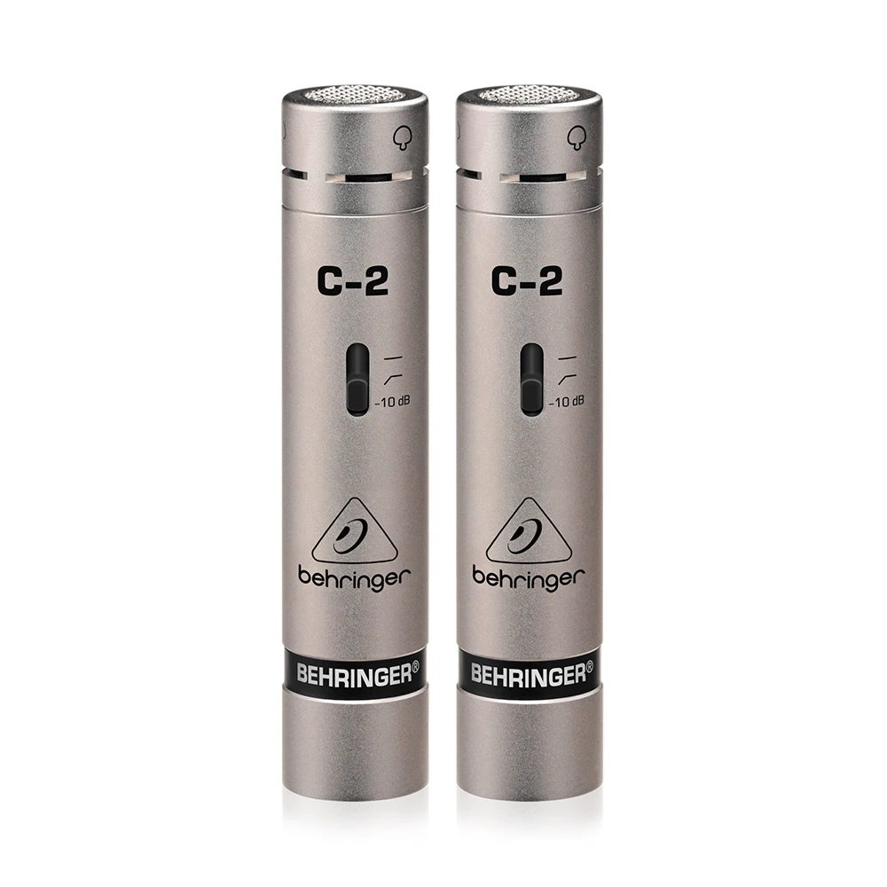 Behringer C-2 Конденсаторный микрофон с малой диафрагмой Стереосет Pa Звуковая система Музыкальное оборудование для сценического живого шоу