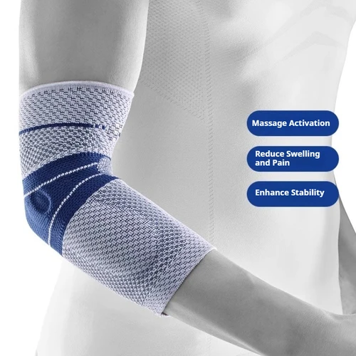 Imagen 2 del producto Bauerfeind-coderas deportivas para baloncesto, protectores de brazos para Fitness, protección de brazos, codo, equipo de protección profesional fijo transpirable