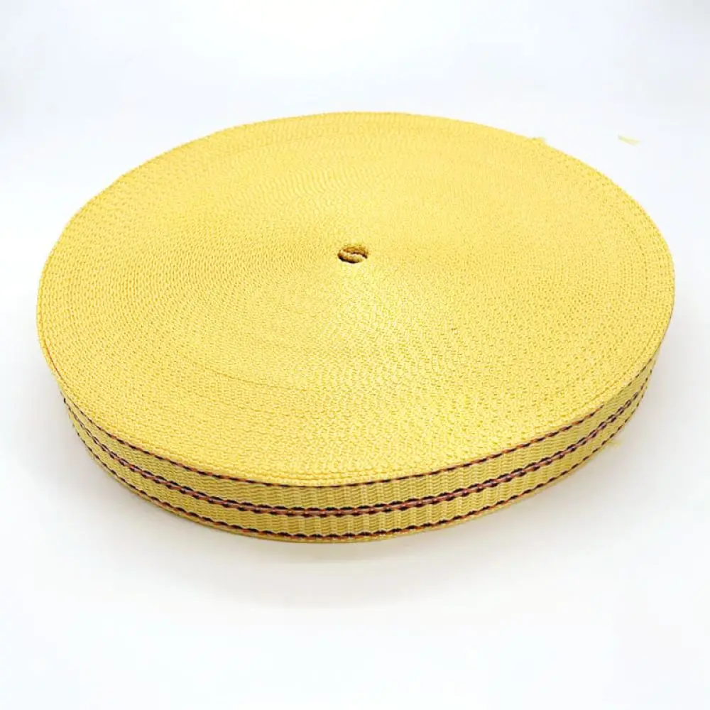 Industrial Grade Cargo Lashing Webbing Strap Heavy Duty Tie Down Belt For Truck Trailer Freight Load Fastening