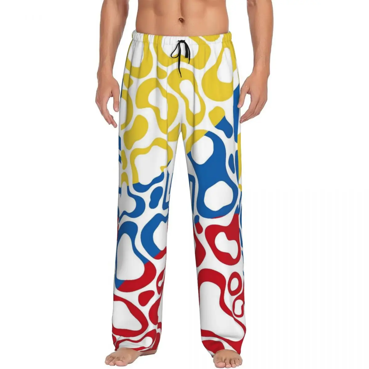

Custom Racer Lando Norris Pajama Pants for Men Lounge Sleep Stretch Sleepwear Bottoms with Pockets