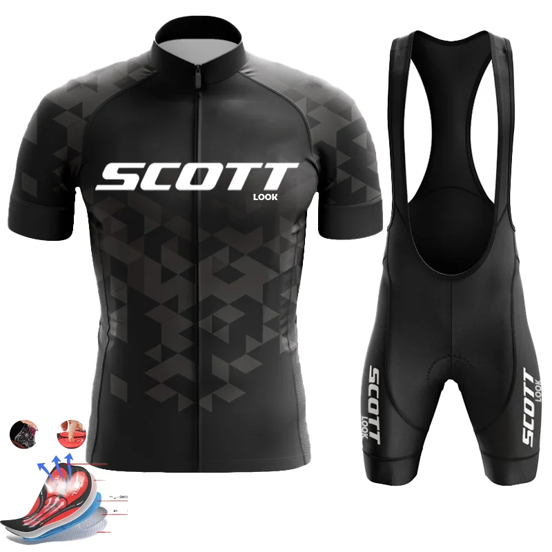 2025 Team Cycling jersey Sets Men's Cycling Clothing Summer Short Sleeve MTB Bike Suit Pro Bicycle Clothes Ropa Ciclismo