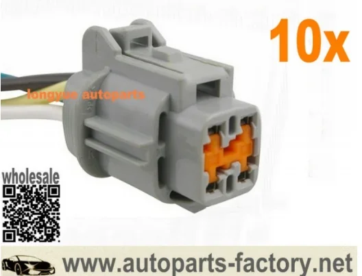 

Longyue 10pcs 4pin Wire Connector Pigtail For Nissan