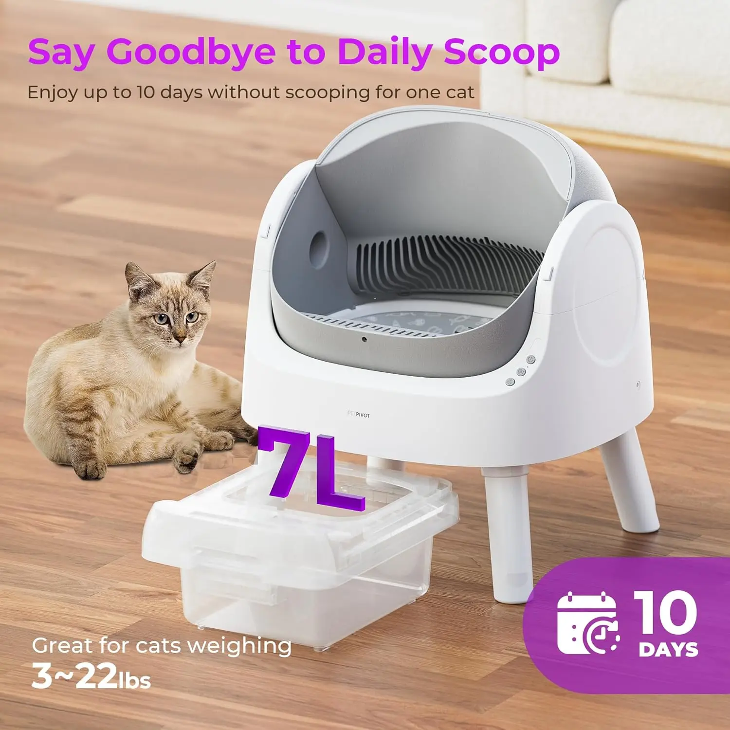 Self Cleaning Cat Litter Box 5