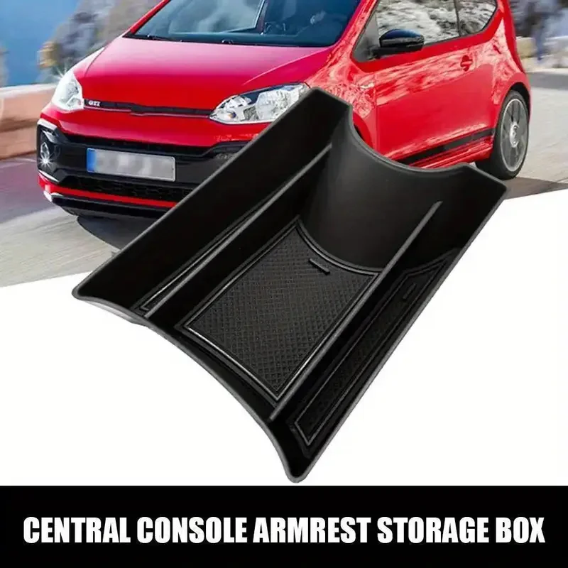 

1PC Storage Box For Volkswagen UP E-UP 2013-2023/SEAT Mii 2013-2021/Skoda Citigo 2013-2021 Center Console Armrest Storage Box