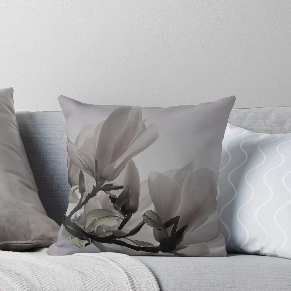 

Magnolia flower macro Throw Pillow Christmas Pillowcase Couch Pillows sleeping pillows pillow
