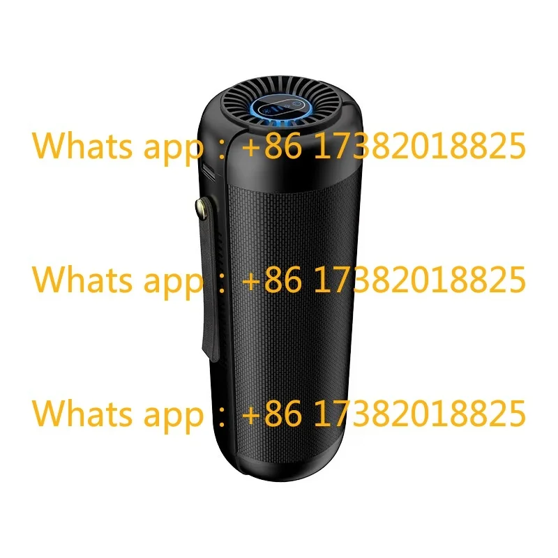 Portable Air Purifier with Intelligent Digital Display Battery Car Plasma Purifier New Model Features Negative Ion Technology