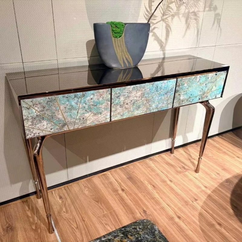 Modern luxury stone living room cabinet home furniture durable and environmentally friendly