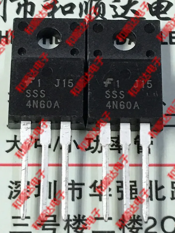 Original New 5pcs/ SSS4N60A  TO-220F 600V 4A