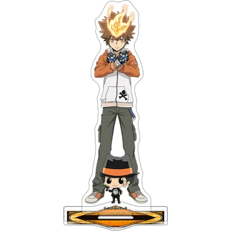 نمط جديد أنيمي هيتمان تولد من جديد! تسونا ساوادا هاياتو تاكيشي الاكريليك حامل الشكل حامل لوحة تأثيري الدعامة ديكور الرسوم المتحركة الهدايا