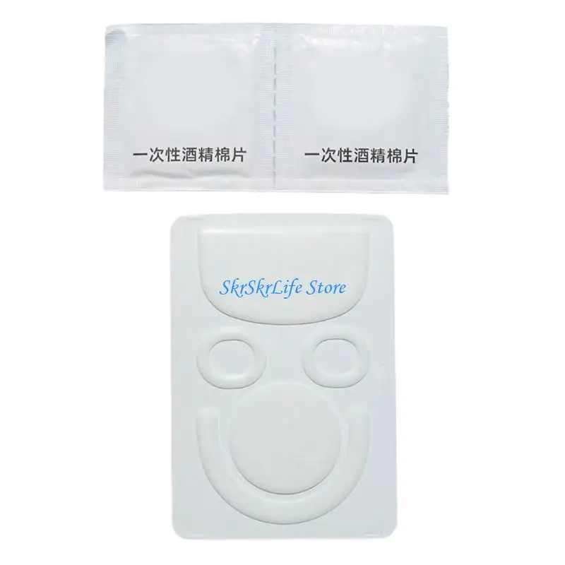 

E65E 1Pack Ice Mouse Skates for GProX Superlight 2C Mouse Feet Pad Glides Curveds Feet