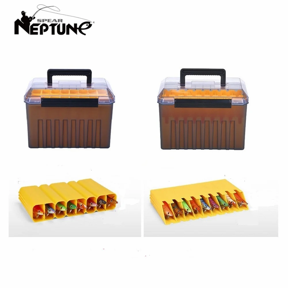 

New Multifunction Fishing Tackle Box Squid Jig Hook Organizer Box Webfoot Octopus Egi Storage Hard Bait Container Sea Tool Case
