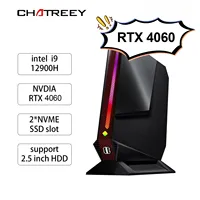 Chatreey G2 Mini PC Intel Core i9 12900H i7 12700H With Nvidia RTX 4060 3050 Gaming Desktop Computer PCIE 4.0 Wifi 6 BT5.0