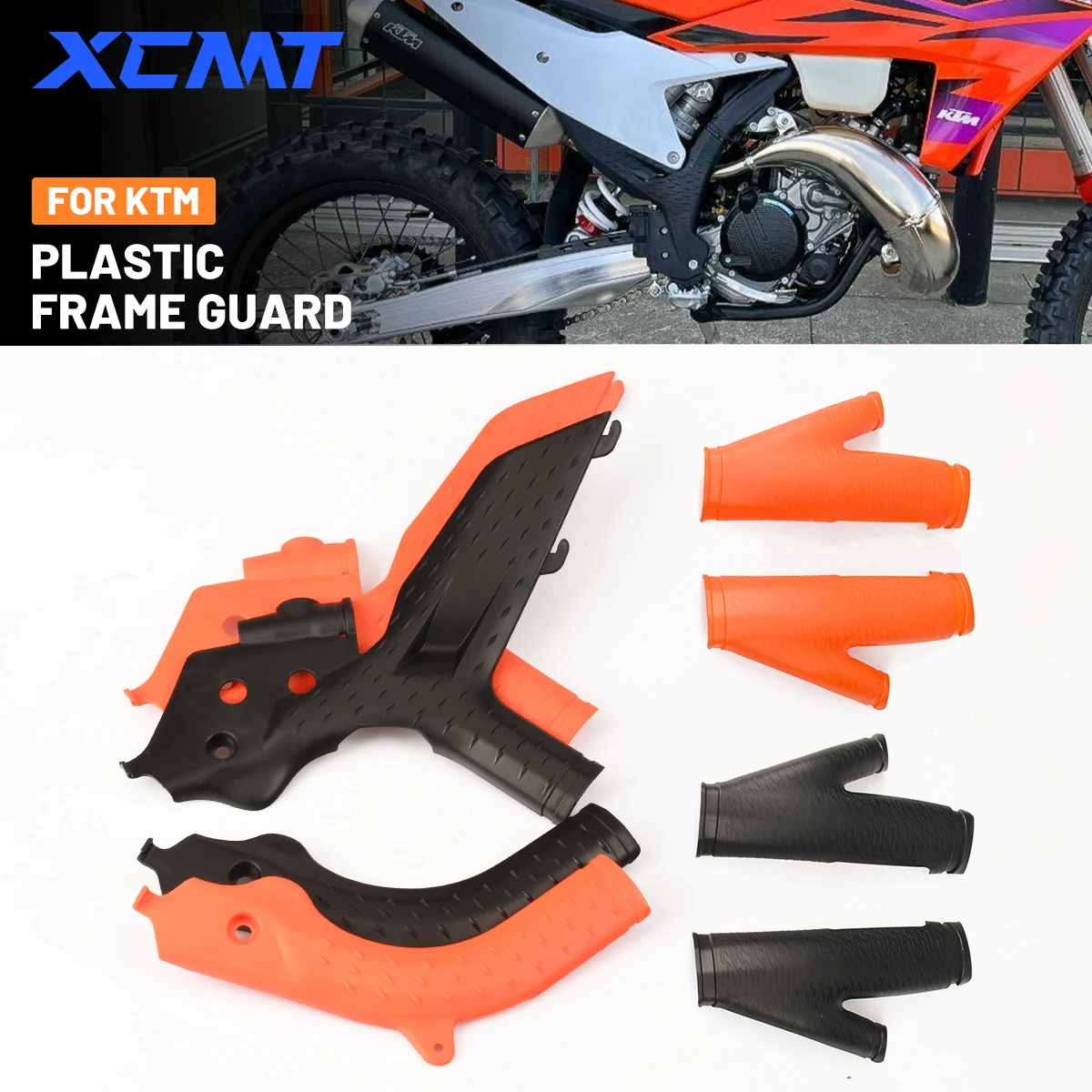 

For KTM SX SXF XC XCF EXC EXCF 125 150 250 300 350 450 500 2019 2020 2021 2022 2023 Motorcycles Frame Cover Body Guard Protector