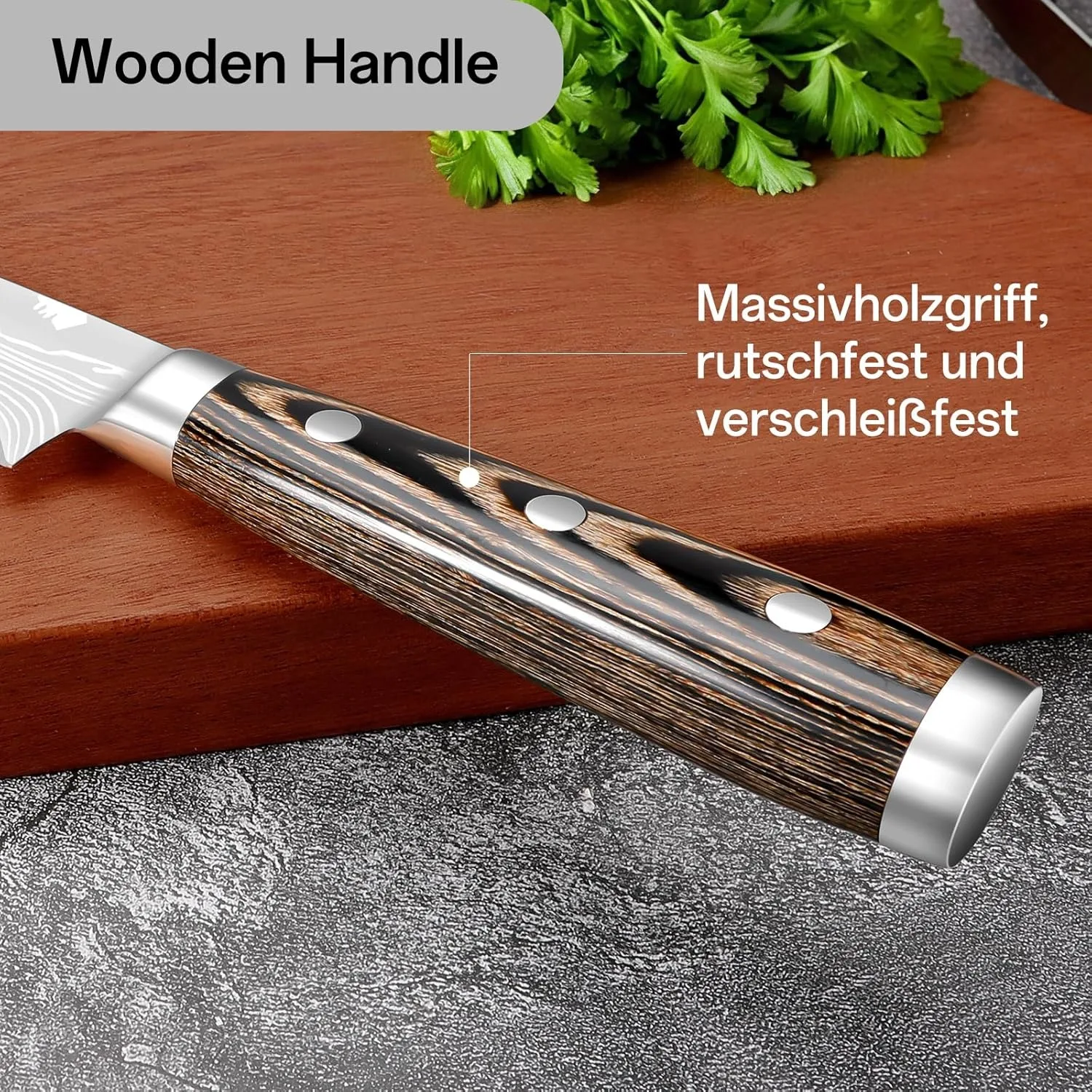 سكين قطع عظام دمشق، سكين قاتل الخنازير، سكين الحلاقة الاحترافي التجاري، سكين قطع لحم الخنزير من الفولاذ المقاوم للصدأ