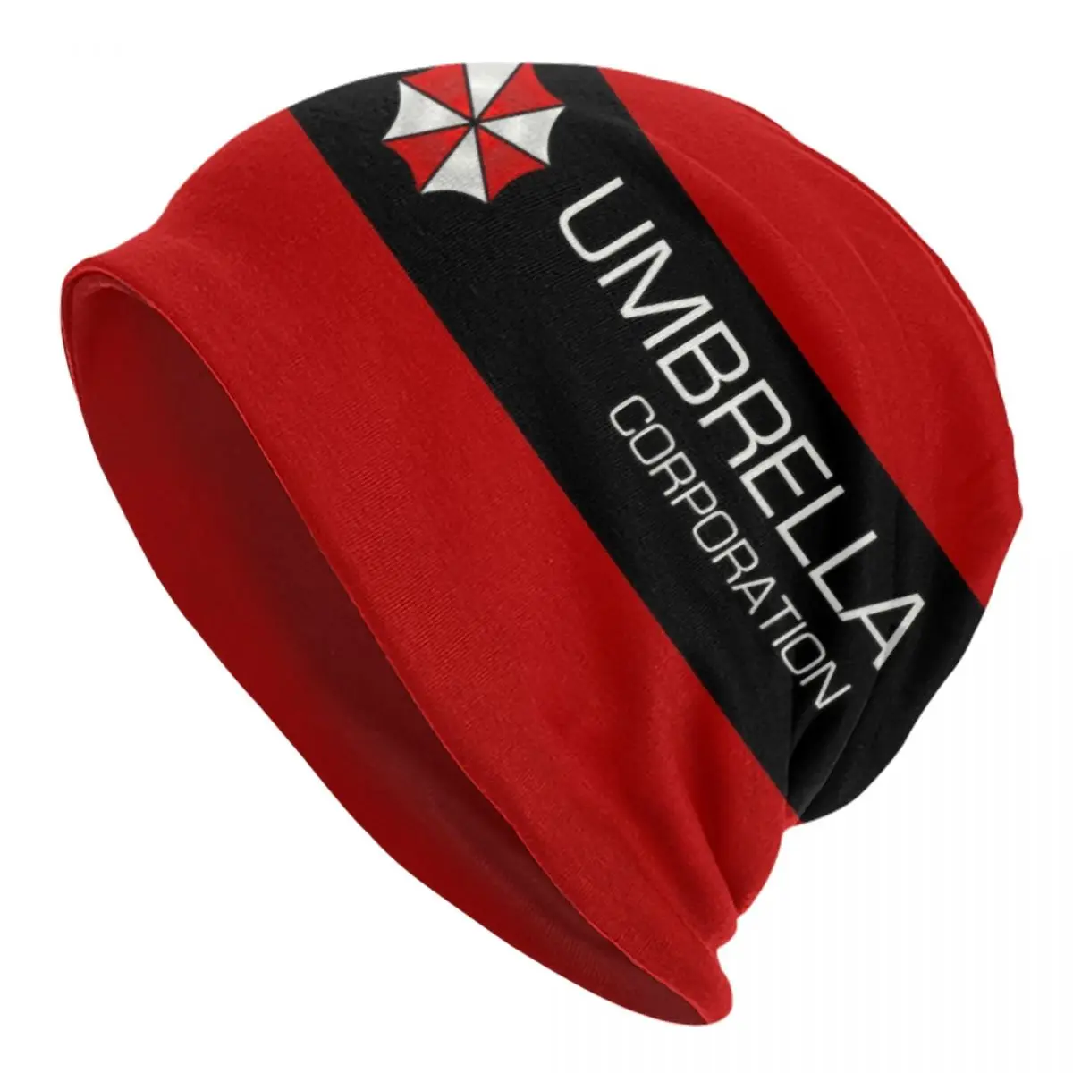 

Пользовательские видеоигры, косплей Umbrella Corporation, шапочки Skullies, шапки, уличная одежда, зимняя теплая вязаная шапка для взрослых, унисекс, шапки с капюшоном