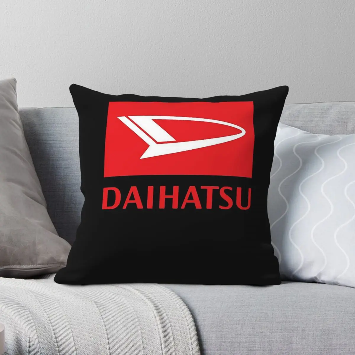 

Daihatsu Square Pillowcase Polyester Linen Velvet Printed Zip Decor Throw Pillow Case Bed Cushion Cover