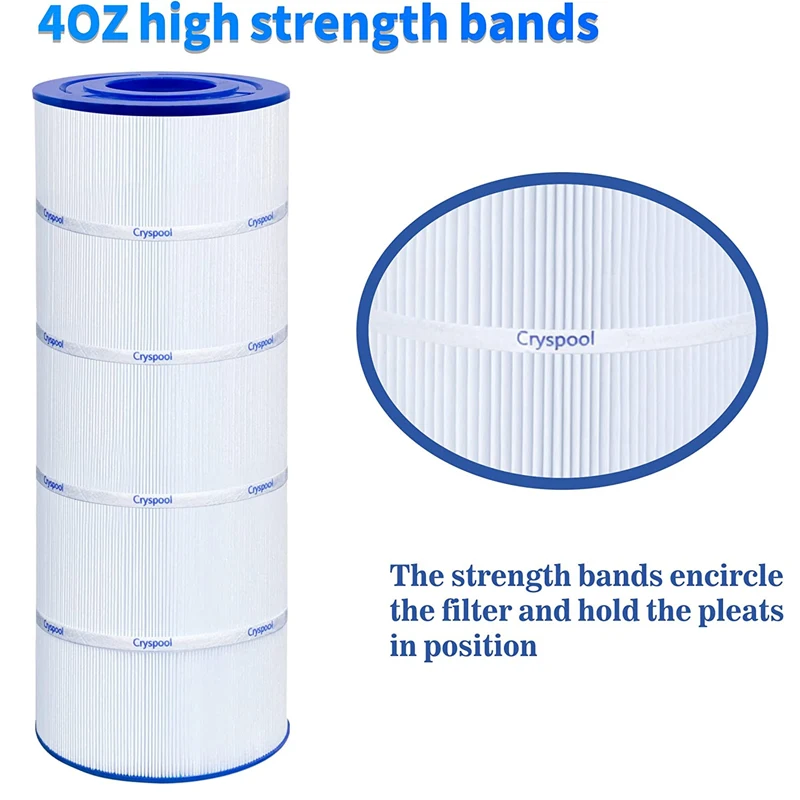 Imagem -04 - Filtro Cryspoolpool para Waterwayclearwater Proclean1125 Compatível com Hayward C1200cx1200repa120c8412filburfc1293 Pacote