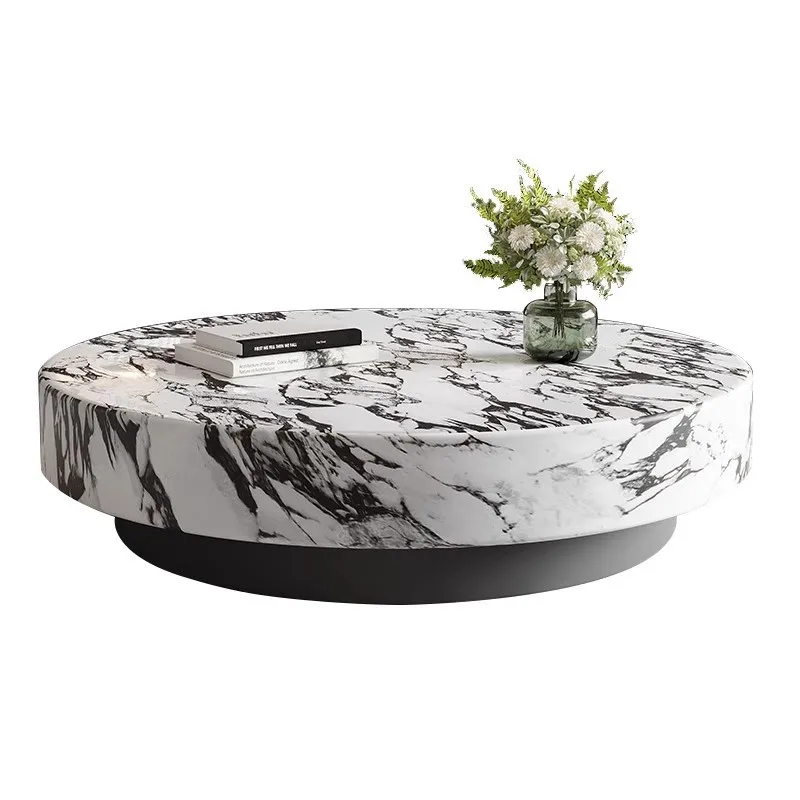 

Marble coffee table living room light luxury modern simple small apartment Italian minimalist suspended coffee table