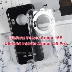 Ultra-thin Clear Phone Case For Ulefone Power Armor 16S Case Silicone Soft TPU Cover For Ulefone Power Armor 16 Pro Bumper 5.93